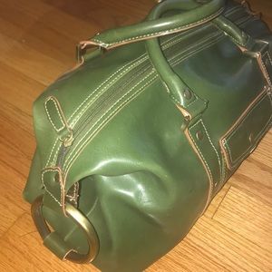 Handbag olive green